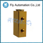 Brass Yellow 3/2 Way Hydraulic Limit Valve With Long Service Life