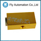 Brass Yellow 3/2 Way Hydraulic Limit Valve With Long Service Life