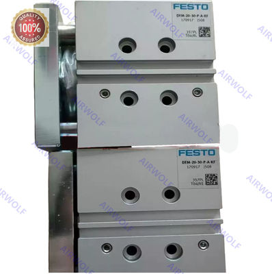 FESTO 2 Pistons Guided Pneumatic Cylinder 8118894 DFM-32-40-P-A-KF-F1A	595430	609352  DFM-25-80-B-PPV-A-KF