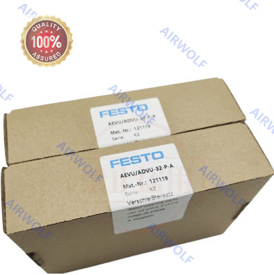 FESTO Compact Cylinder NBR TPE-U  Wearing Parts ADVU/AEVU-32-A-PA 121119 ADVU/AEVU-40-A-PA 121120 ADVU/AEVU-50-A-PA 121121 ADVU/AEVU-63-A-PA 121122 ADVU/AEVU-80-A-PA 121123 ADVU/AEVU-100-A-PA