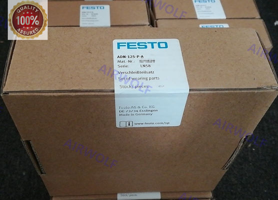 FESTO ISO21287 Compact Cylinder Wearing Parts ADN-32-P-A 673623 ADN-40-P-A 673624 ADN-50-P-A 673625 ADN-63-P-A 673626 ADN-80-P-A 673627 ADN-100-P-A 673628 ADN-125-P-A 673629