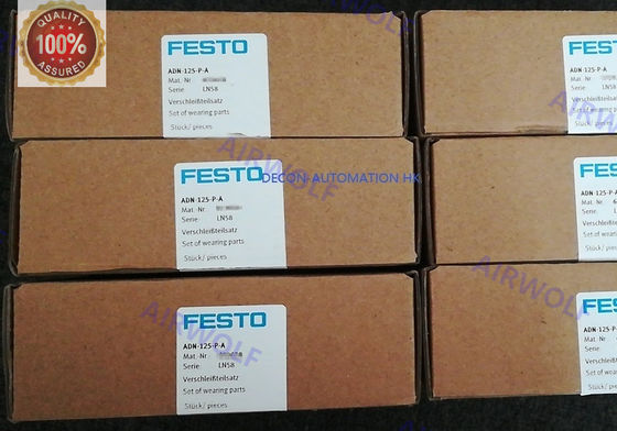 FESTO ISO21287 Compact Cylinder Wearing Parts ADN-32-P-A 673623 ADN-40-P-A 673624 ADN-50-P-A 673625 ADN-63-P-A 673626 ADN-80-P-A 673627 ADN-100-P-A 673628 ADN-125-P-A 673629