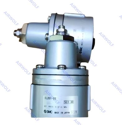 SMC 1/4"  Aluminum Alloy Diaphragm Type Single Doube Acting 3 Port Lock-up Valve IL201-02	IL220-02 IL211-02B IL201-N02 IL220-N02 IL211-F02 IL211-N02B IL211-F02B