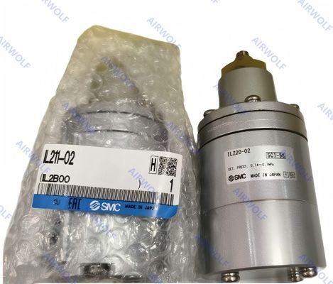 SMC 1/4"  Aluminum Alloy Diaphragm Type Single Doube Acting 3 Port Lock-up Valve IL201-02	IL220-02 IL211-02B IL201-N02 IL220-N02 IL211-F02 IL211-N02B IL211-F02B