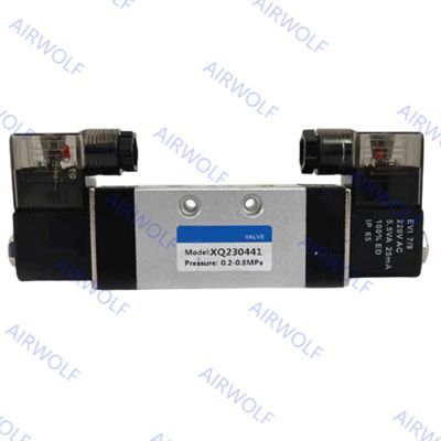 XQ Series Aluminum Pneumatic Solenoid Valve with 3/2 Way and 5/2 Way Positions and 1/8" Port for Reliable Direction Control