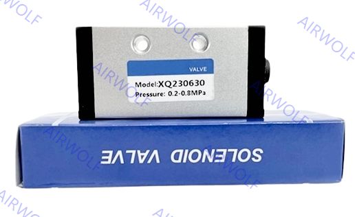 XQ Series Aluminum Pneumatic Air Operated Valve with NBR Seal for 3/2way and 5/2way Control in Dry Compressed Air Systems