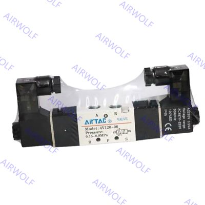 4V110-M5/06, 4V120-M5/06 AIRTAC 4V100 Series 5/2 way Electric Solenoid Valve M5 1/8"