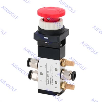 JMJ-00, JMJ-01, JMJ-02, JMJ-03 Sunrise JMJ Series 3/2 way Mechanical Manual Valves 1/4"