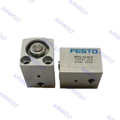 Festo AEVC-12-5-A-P-A AEVC-12-10-A-P-A AEVC-12-5-I-P-A AEVC-12-10-I-P-A Single-Acting Short-stroke Cylinders