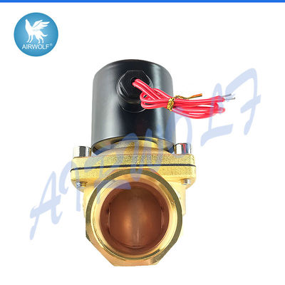 2W400-40 Direct Acting Solenoid Valve 1 1/2 Inch Normally Closed