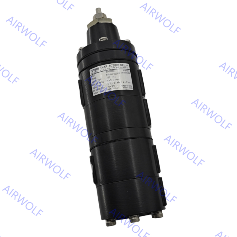 YT-520D1 YTC Rotork Aluminum Diecasting Air Preparation Units Snap Acting Relay