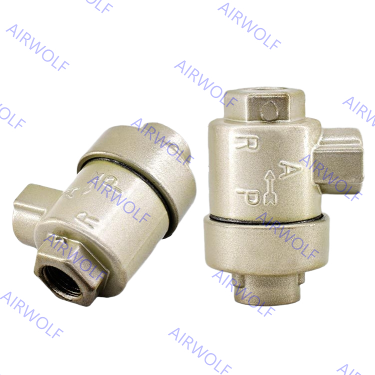 XQ Series Quick Exhaust Valve with 1/8", 3/8", 1/2", 3/4", 1" Port Size 0.12~1.0MPa Operating Pressure and -5~60℃ No Freezing Working Temperature Range