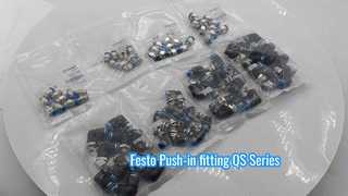Festo ข้อต่อสวมเร็ว QS Series