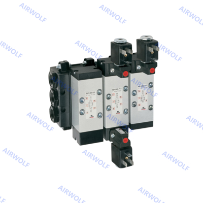 Camozzi 5/2 5/3 Way ISO5599/1 เซลโนอิดแวลล์ 24V DC 230V AC ขนาด 1 2 3 951-000-P11-23 951-000-P15-23 952-000-P15-23 951-000-P11-23-G77 951-000-P11-23-G7J 951-000-P11-23-G7K 951-000-P11-23-G73