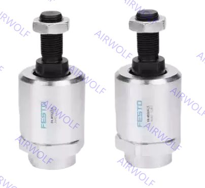 Festo Case-hardened Steel Piston rod attachments เครื่องเชื่อมสตาร์ดที่ปรับตัวเอง FK Series ด้วยการชดเชยมุม ±4° และ 0.50, 07, 1 ศูนย์กลางของลูกกลม