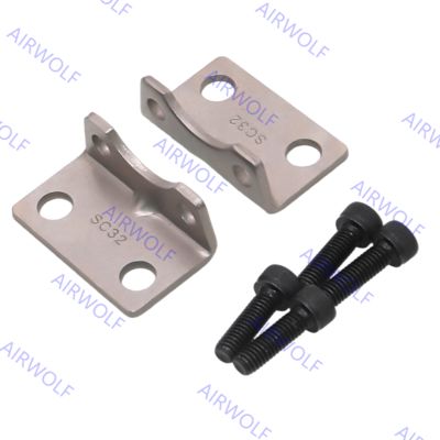 AIRTAC Nodular Cast Iron Carbon Steel Cylinder Mounting Accessories for Tie-rod Standard Cylinder SC Series LB with Bore Size 32-250 เครื่องเสริมสําหรับกระบอกแบบสแตนเลสแบบสแตนเลสแบบสแตนเลสแบบสแตนเลส